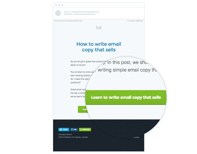More email clicks with clear CTA