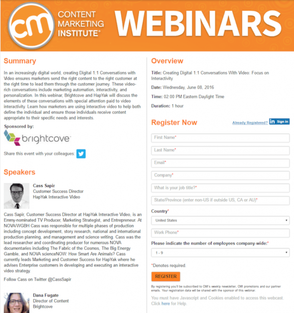 webinars